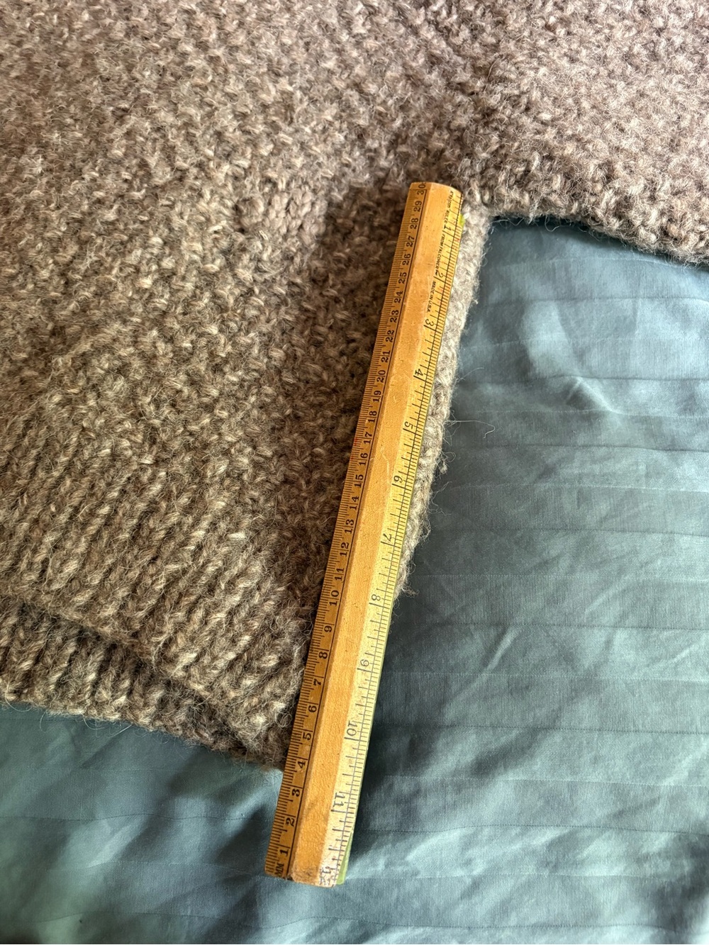 Ozma Gia Hand Knit Alpaca Sweater in Shrub - Picture 8 of 10